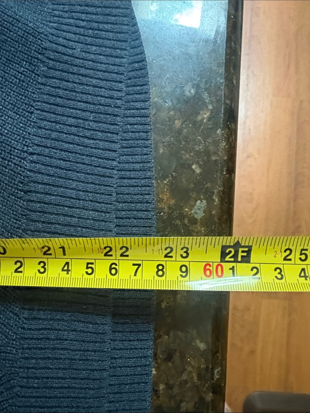 Title Nine Women's Slate Blue Crewneck Sweater - Picture 8 of 8